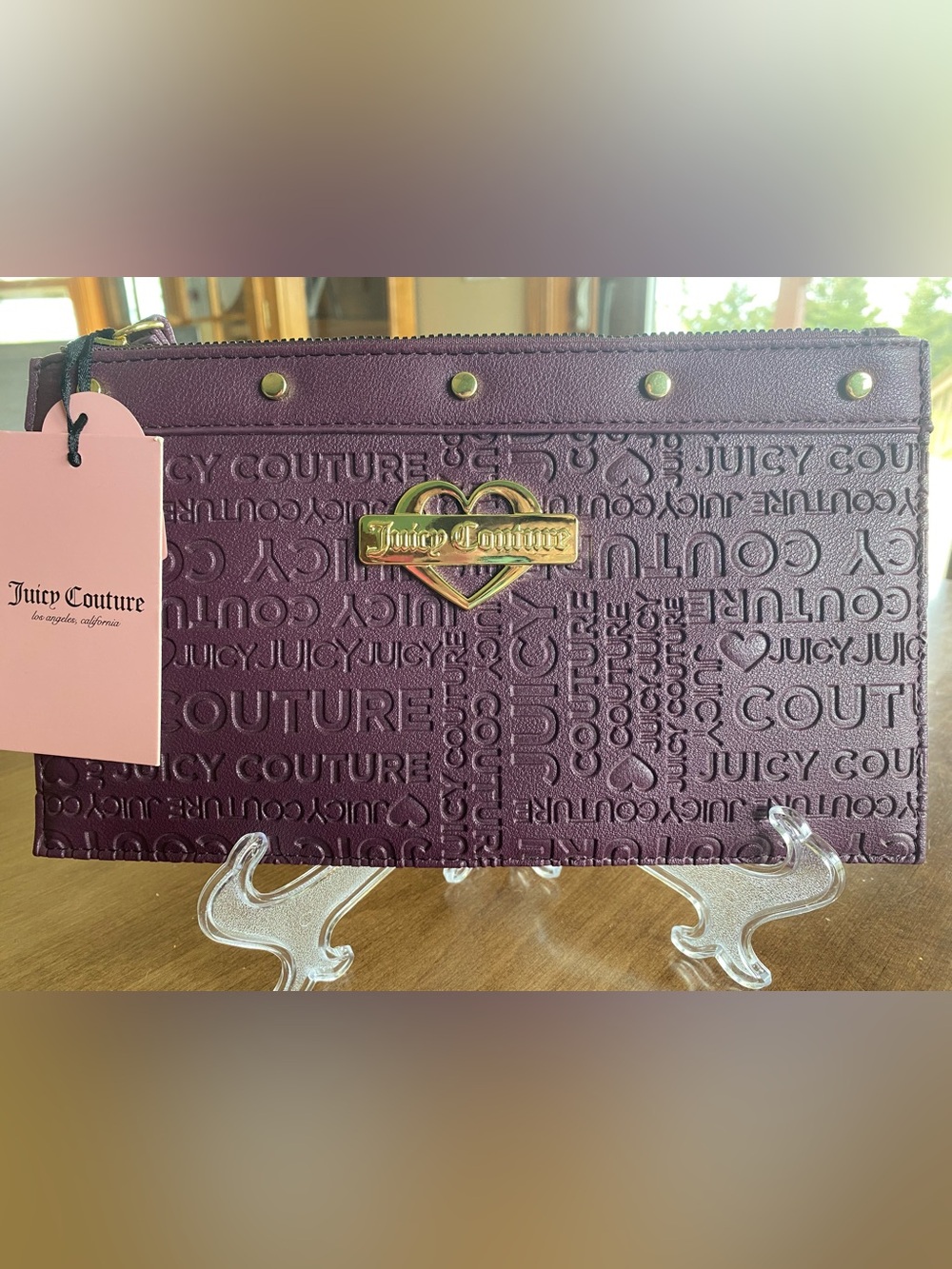 Juicy Couture Zipper Closure Wristlet